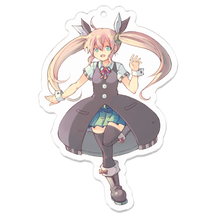 アクリルキーホルダー - 70 x 70 (mm)