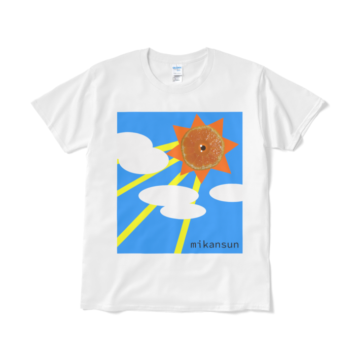 ミカンサンTシャツ（短納期） - L - ホワイト