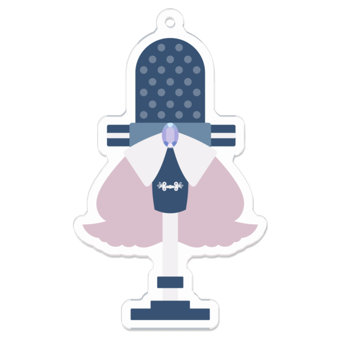 アクリルキーホルダー - 70 x 70 (mm)