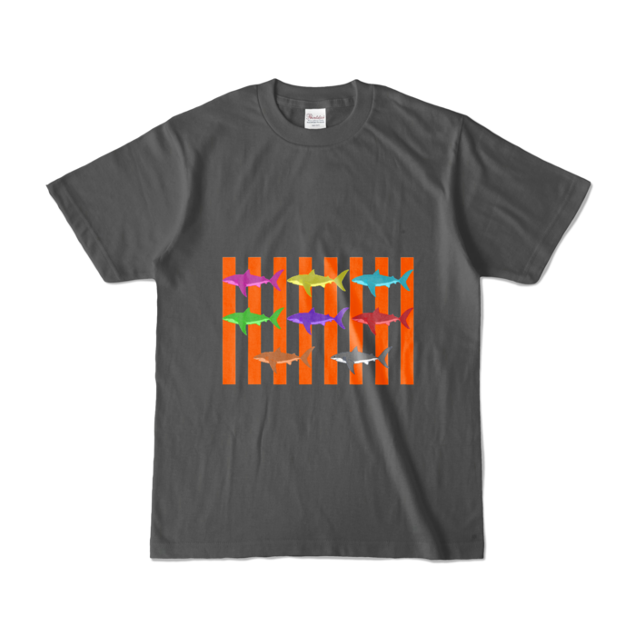 (オレンジ) - S - チャコール (濃色)(4)