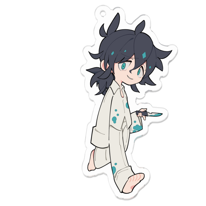 アクリルキーホルダー - 70 x 70 (mm)