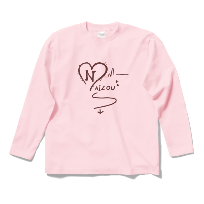 ロングスリーブTシャツ - S - ライトピンク