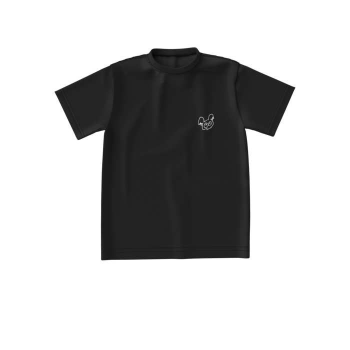 【さらみ】ホログラムTシャツ - S - ブラック