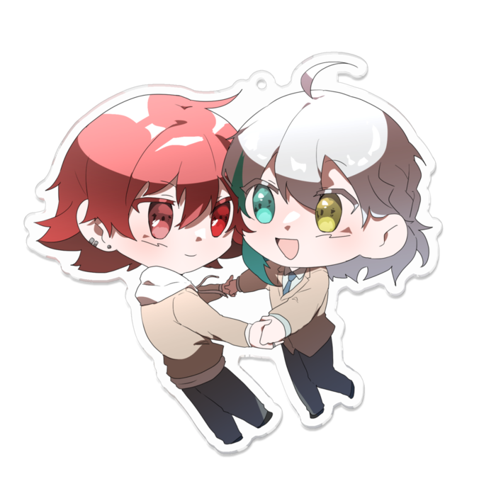 アクリルキーホルダー - 100 x 100 (mm)