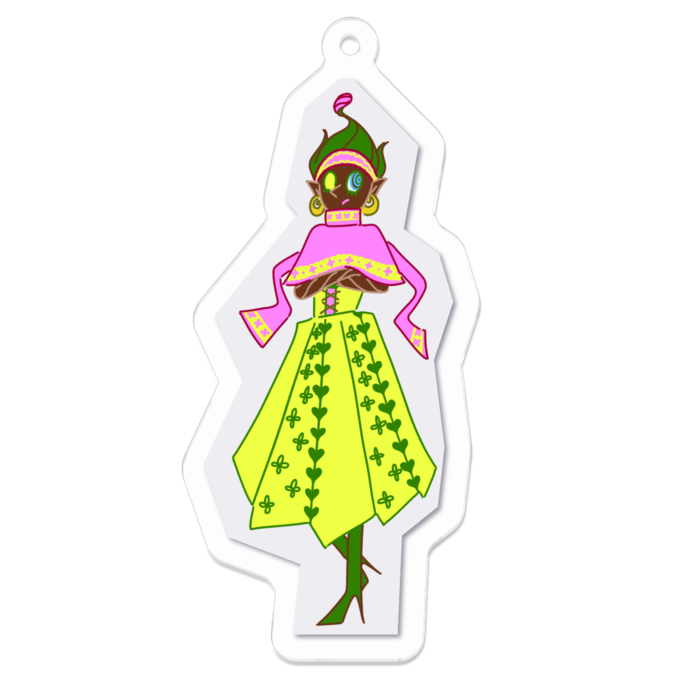 アクリルキーホルダー - 70 x 70 (mm)