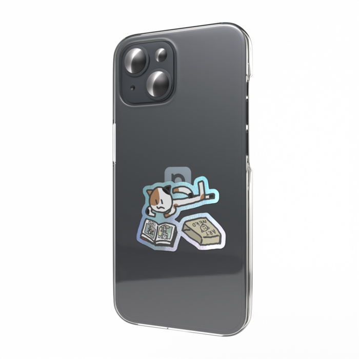 オーロラスマホステッカー - 縦