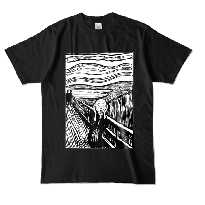 カラーTシャツ - L - ブラック (濃色)