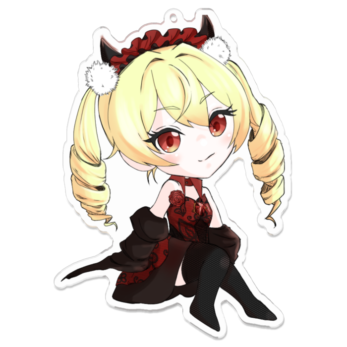 アクリルキーホルダー - 100 x 100 (mm)