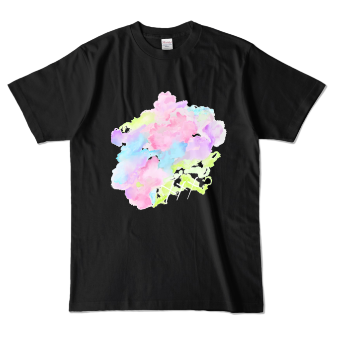 カラーTシャツ - L - ブラック (濃色)