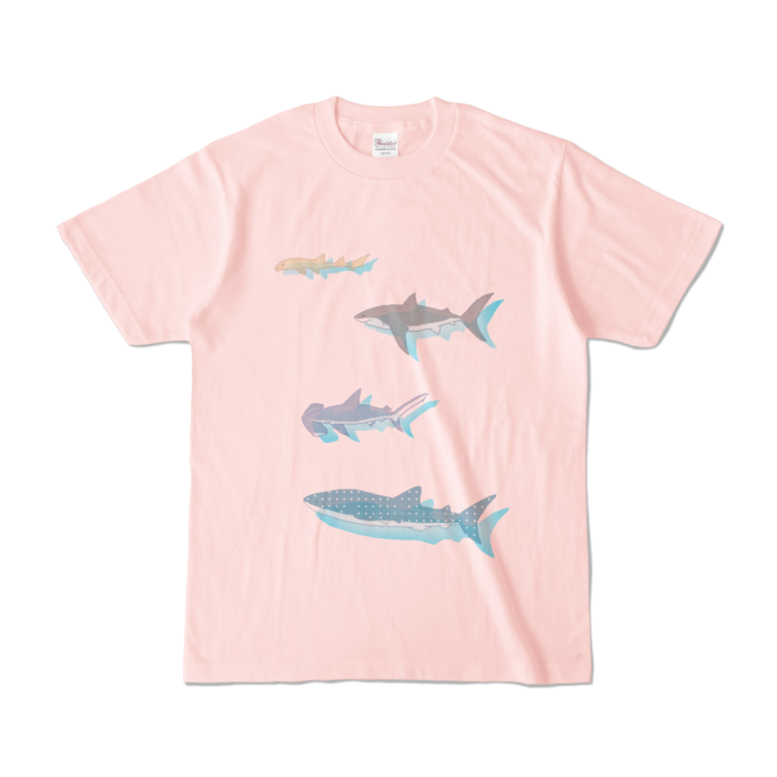 カラーTシャツ - S - ライトピンク (淡色)