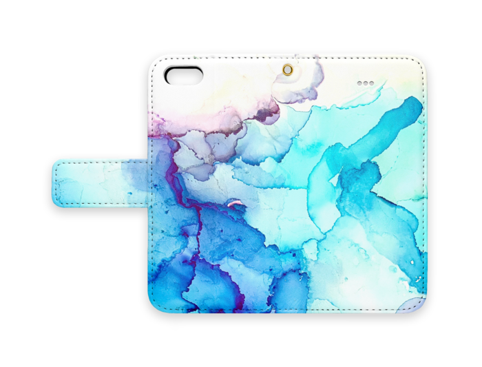 手帳型iPhoneケース - iPhone 5 / 5s / SE - ストラップ穴 あり