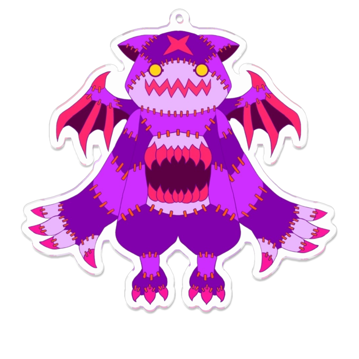 アクリルキーホルダー - 100 x 100 (mm)