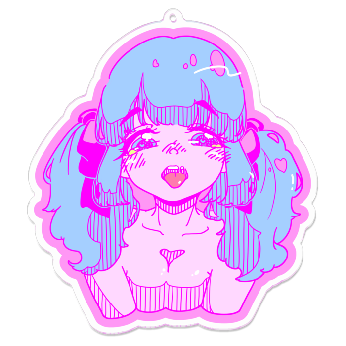 アクリルキーホルダー - 100 x 100 (mm)