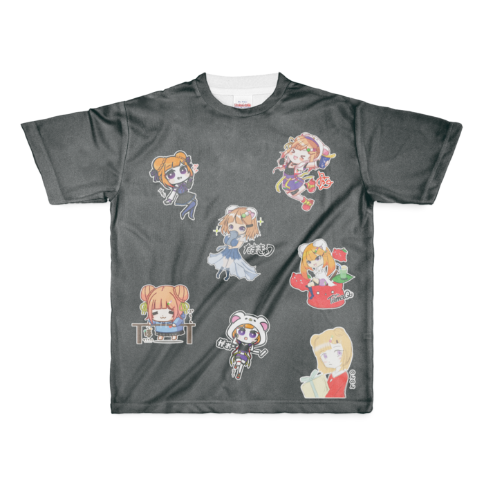 フルグラフィックTシャツ - M - 両面印刷