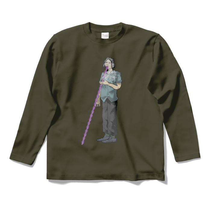 ロングスリーブTシャツ - S - アーミーグリーン
