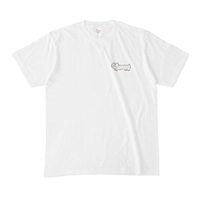 ワンポイントTシャツ - M - 白