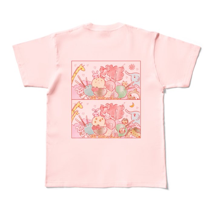 カラーTシャツ - M - ライトピンク (淡色)