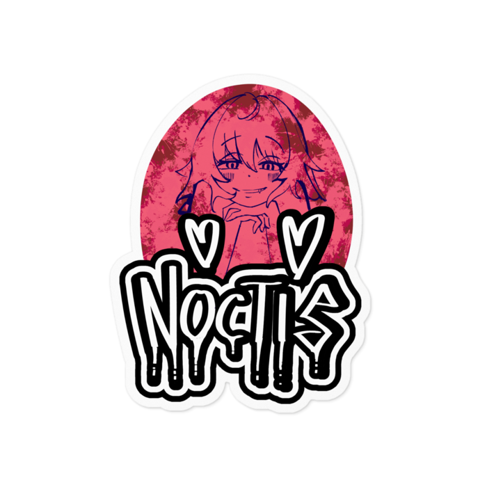 ステッカー - 100 x 100 (mm)ホワイト