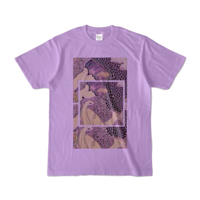 カラーTシャツ - S - ライトパープル (淡色)