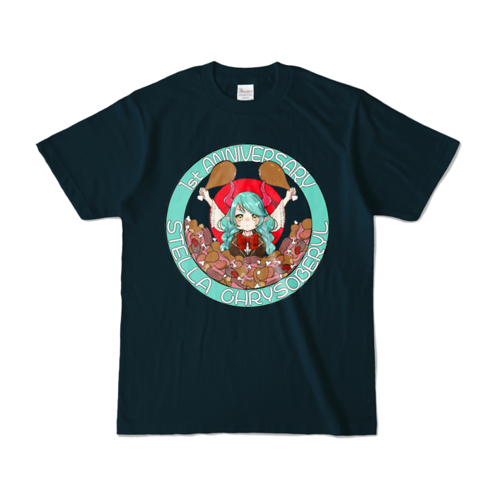 カラーTシャツ - S - ネイビー (濃色)