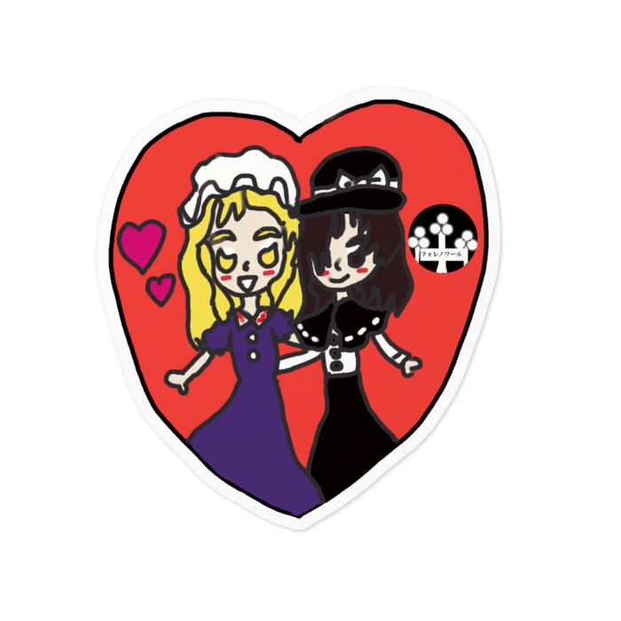 ステッカー - 100 x 100 (mm)