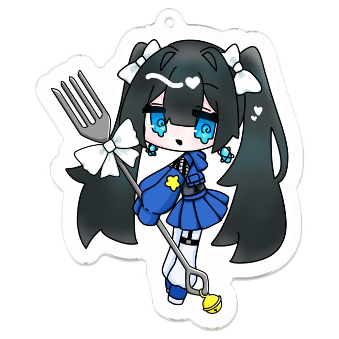 アクリルキーホルダー - 70 x 70 (mm)