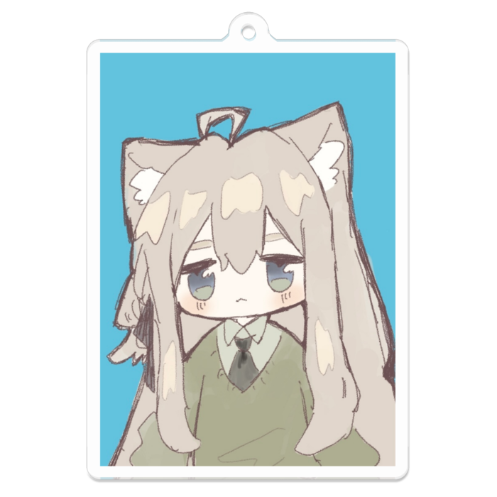 アクリルキーホルダー - 70 x 70 (mm)
