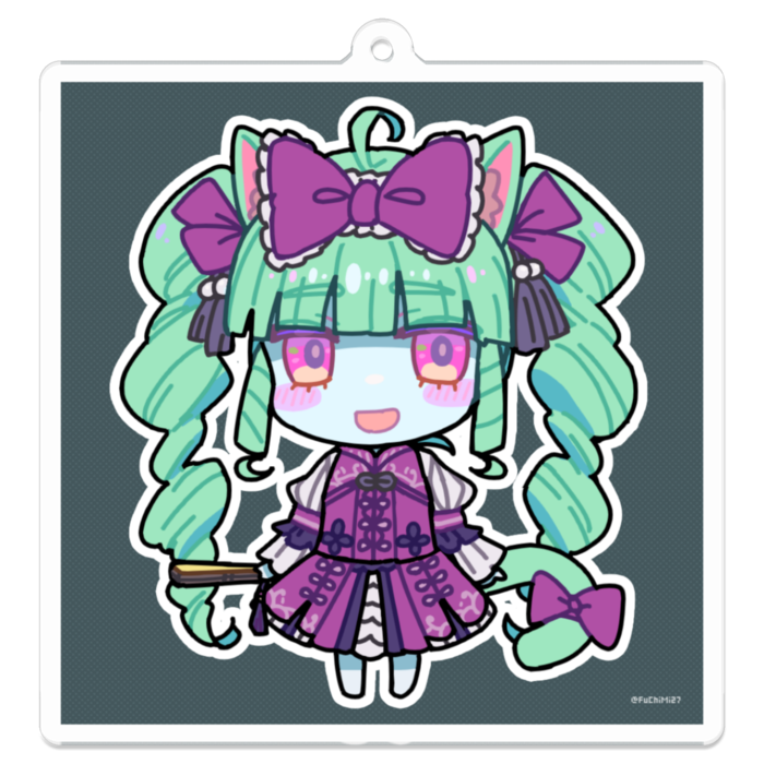 アクリルキーホルダー - 70 x 70 (mm)