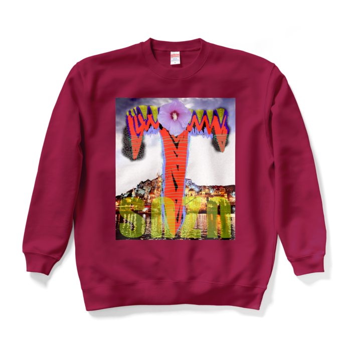 スウェット - XL - バーガンディ