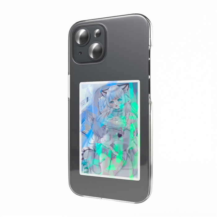 ホログラムスマホステッカー - 縦