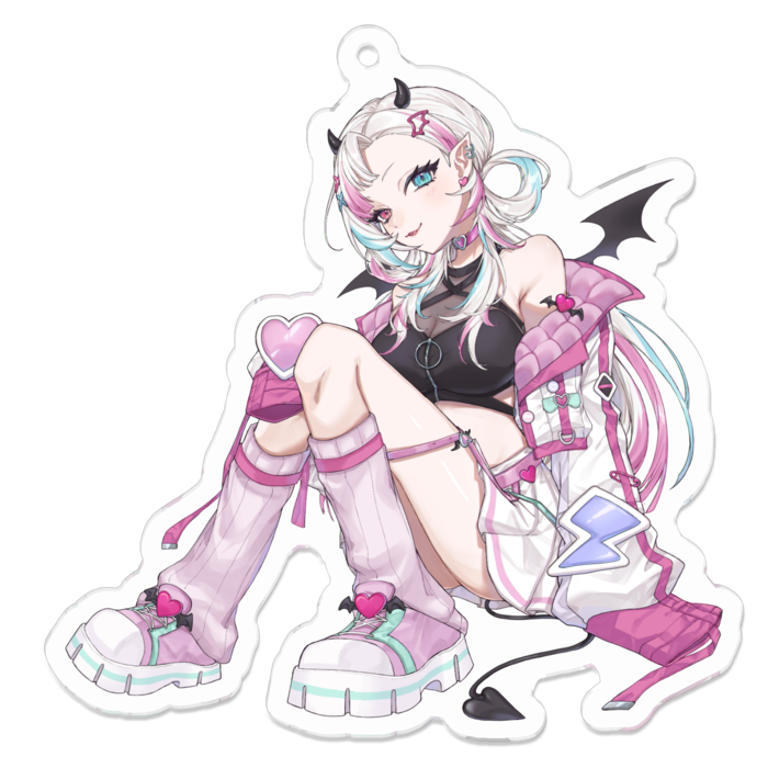 アクリルキーホルダー - 70 x 70 (mm)