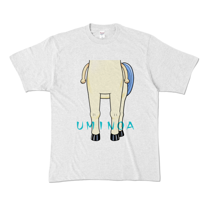 カラーTシャツ - XL - アッシュ (淡色)