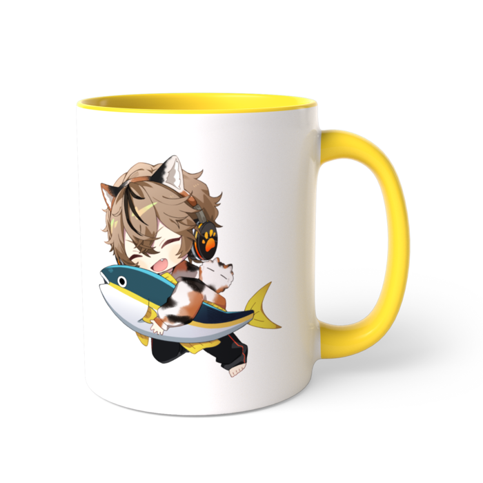 【にっこり】ツートンカラーマグカップ - 直径 8.2cm / 高さ 9.5cm(2)