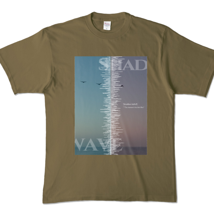 カラーTシャツ - XL - オリーブ (濃色)