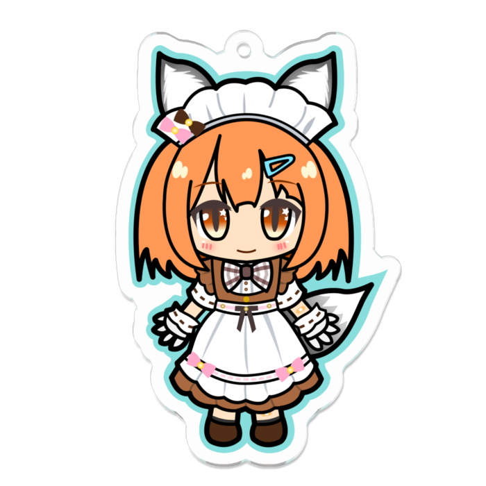 アクリルキーホルダー - 70 x 70 (mm)