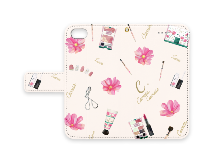 手帳型iPhoneケース - iPhone 8 / 7 - ストラップ穴 あり