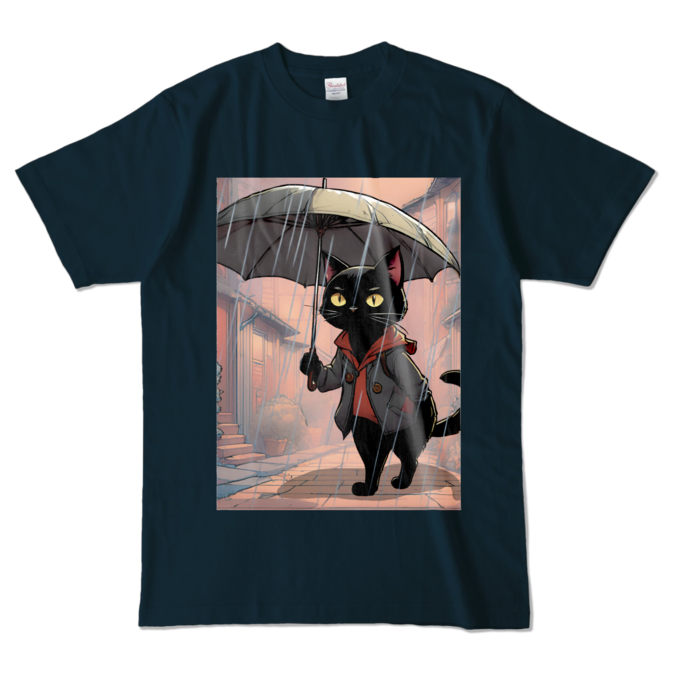 カラーTシャツ - L - ネイビー (濃色)