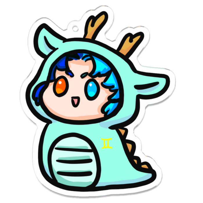 アクリルキーホルダー - 70 x 70 (mm)