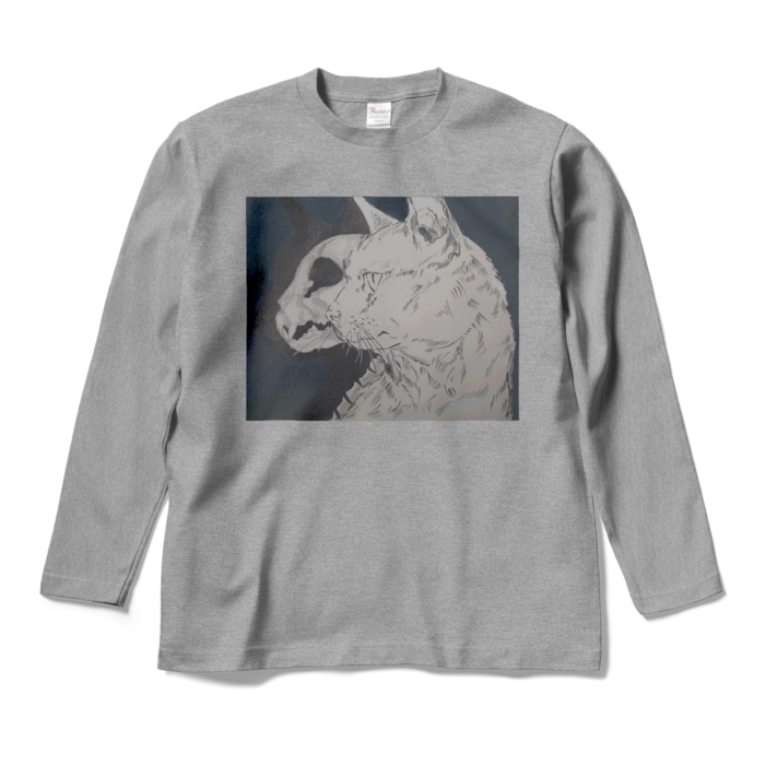 ロングスリーブTシャツ - M - 杢グレー