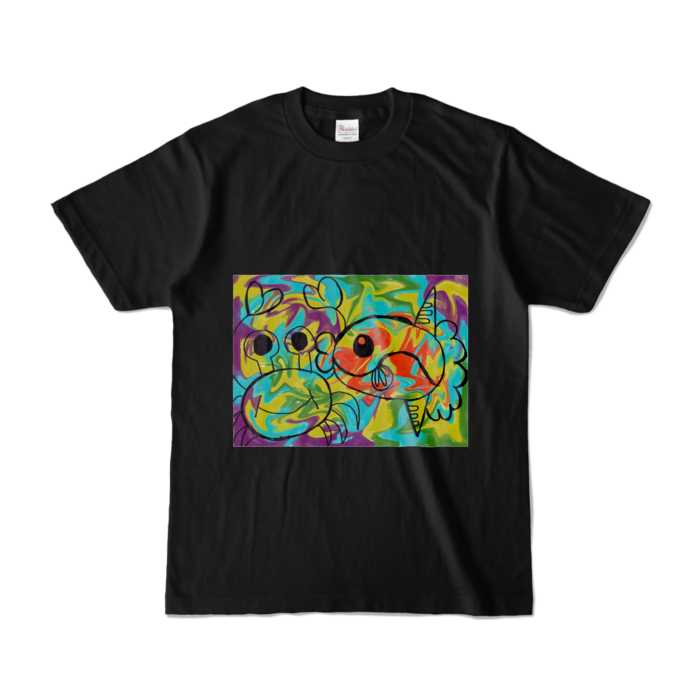 カラーTシャツ - S - ブラック (濃色)