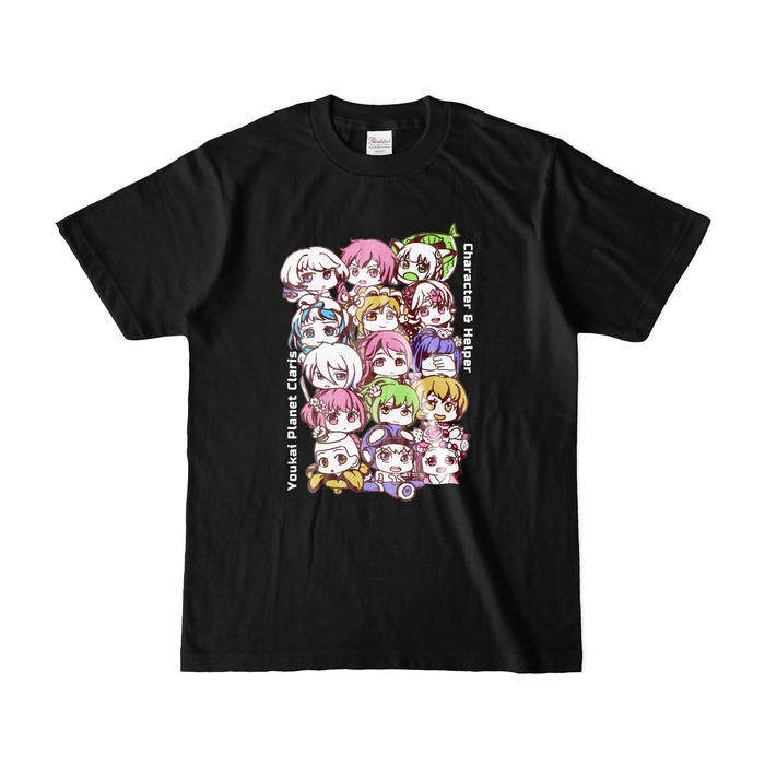 カラーTシャツ(濃色) - S - ブラック
