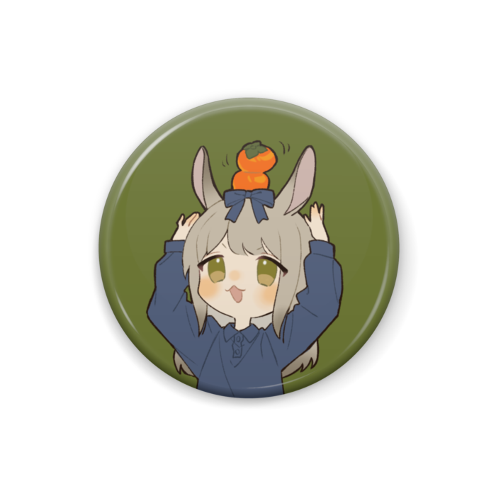 うさぎ缶バッジ - 25mm