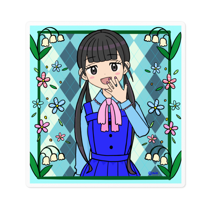 ステッカー - 100 x 100 (mm)