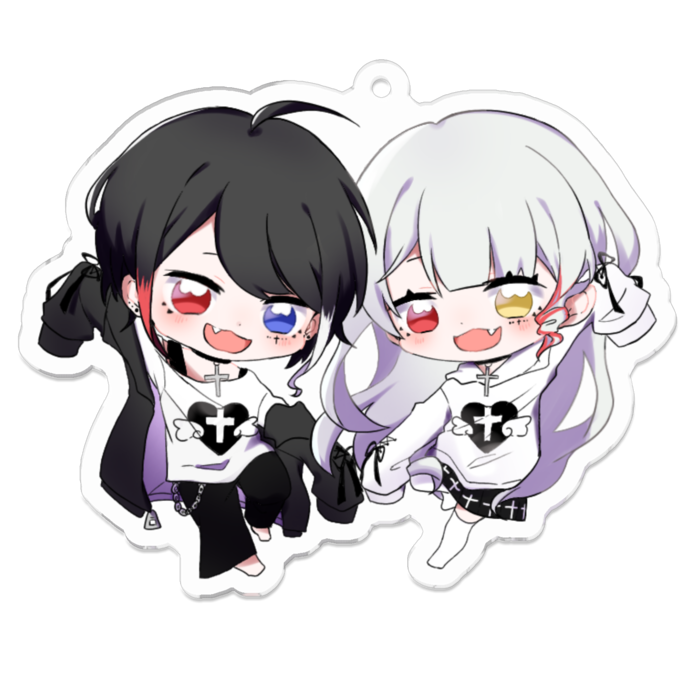 アクリルキーホルダー - 70 x 70 (mm)