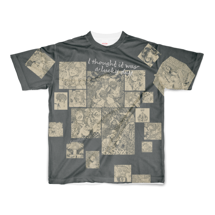 フルグラフィックTシャツ - S - 正面印刷のみ