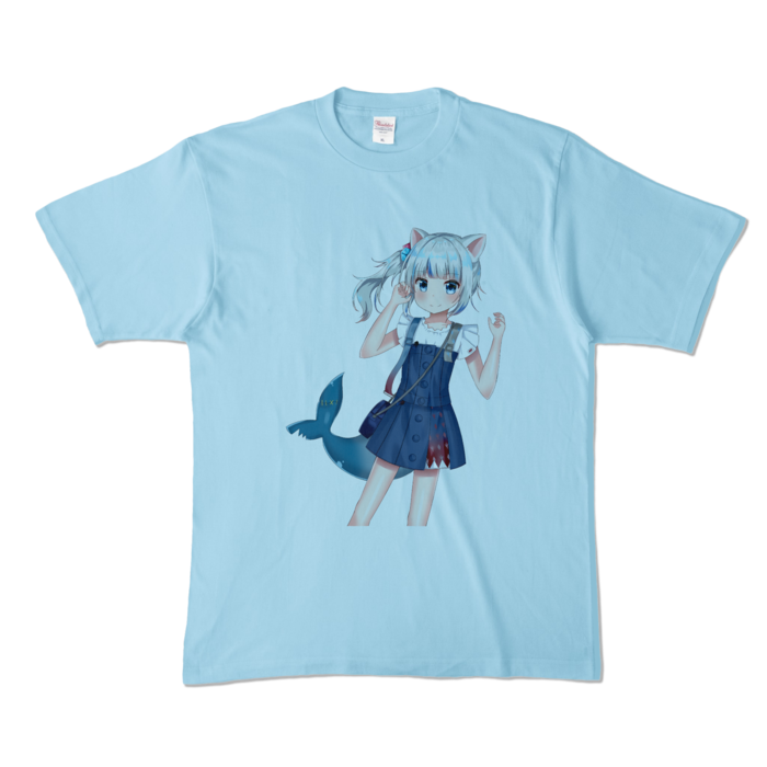 カラーTシャツ - XL - ライトブルー (淡色)