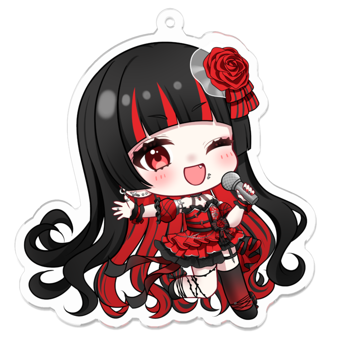 アクリルキーホルダー - 70 x 70 (mm)