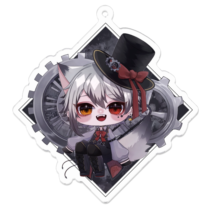 アクリルキーホルダー - 70 x 70 (mm)