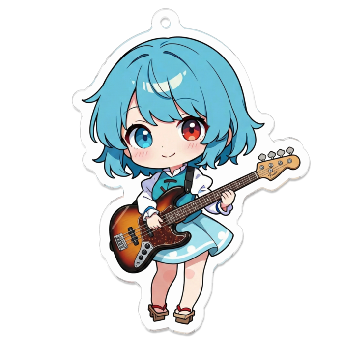 アクリルキーホルダー - 70 x 70 (mm)(キャラのみ)