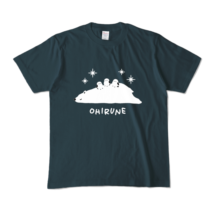 カラーTシャツ - M - デニム (濃色)